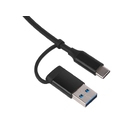 USB-хаб «Link» с коннектором 2-в-1 USB-C и USB-A, 2.0/3.0