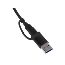 USB-хаб «Link» с коннектором 2-в-1 USB-C и USB-A, 2.0/3.0