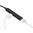 USB-хаб «Link» с коннектором 2-в-1 USB-C и USB-A, 2.0/3.0