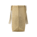 Сумка Jute джутовая с широким дном и карманом