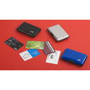 Футляр "Trust" для банковских карт и визиток с RFID - защитой от считывания данных, серебристый