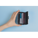 Футляр "Trust" для банковских карт и визиток с RFID - защитой от считывания данных, серебристый