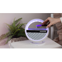 Bluetooth колонка "Smart Orb" 5Вт с беспроводным (15W) ЗУ, лампой, часами, FM радио