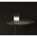 Настольная беспроводная (15W) зарядная станция "Smart Home" с bluetooth колонкой-лампой