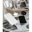 Настольная беспроводная (15W) зарядная станция "Snow Board" для смартфона, часов и наушников