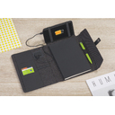 Папка А5 с беспроводным зарядным устройством 4000 mAh и блокнотом softtouch