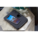 Папка А5 с беспроводным (10W) ЗУ 5000 mAh, с функцией MagSafe, сенсорным дисплеем с подсветкой логотипа и блокнотом