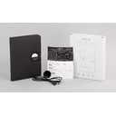 Папка А5 с беспроводным (10W) ЗУ 5000 mAh, с функцией MagSafe, сенсорным дисплеем с подсветкой логотипа и блокнотом