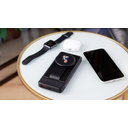 Беспроводная зарядная (20W/15W) станция-пауэрбэнк "Slider" 10000 mAh для смартфонов, наушников, часов, с подвижным зарядным блоком