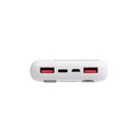 Зарядное устройство "Connect" 10000 mAh со встроенными Type-C/Lightning кабелями