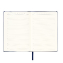 Ежедневник Спарк (Spark) недатированный, синий (без упаковки, без стикера)