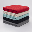 Плед Фадо (Fado) вязаный, бежевый (без подарочной коробки)