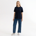 Футболка унисекс Крис (Kris), 150 гр., темно-синяя, размер XXXL