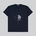 Футболка унисекс Крис (Kris), 150 гр., темно-синяя, размер XXXL