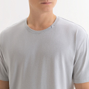 Футболка унисекс Крис (Kris), 150 гр., светло-серая, размер XXXL