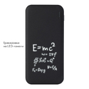 Внешний аккумулятор с подсветкой Люче (Luce) 10000 mAh, черный