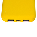Внешний аккумулятор с подсветкой Люче (Luce) Lemoni 10000 mAh, желтый