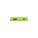 Внешний аккумулятор Ларго PD (Largo PD) 5000mAh с функцией беспроводной зарядки 15W, салатовый