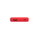 Внешний аккумулятор Ларго PD (Largo PD) 5000mAh с функцией беспроводной зарядки 15W, красный