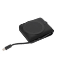 Внешний аккумулятор с подсветкой Риттер PD (Ritter PD) 10000mAh с функцией беспроводной зарядки 15W, черный