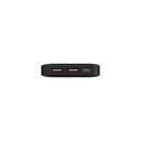 Внешний аккумулятор с цветной подсветкой Анкор Макс Плюс PD (Ancor PD Max Plus) 10000 mAh, черный