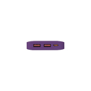 Внешний аккумулятор с подсветкой Анкор Плюс PD (Ancor PD Plus) 10000 mAh, фиолетовый