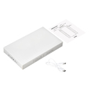 Внешний аккумулятор с подсветкой Анкор Плюс PD (Ancor PD Plus) 10000 mAh, белый