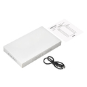 Внешний аккумулятор с подсветкой Анкор Плюс PD (Ancor PD Plus) 10000 mAh, бирюзовый