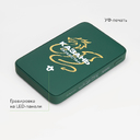 Внешний аккумулятор с подсветкой Анкор (Ancor) 5000 mAh, зеленый