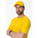 Футболка унисекс без бокового шва STAN хлопок 160, 02, Жёлтый,  (12/1)  (46/S)