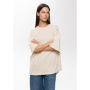 Футболка унисекс оверсайз STAN хлопок/полиэстер 260, 40, Молочный,  (11)  (56/XXXL)