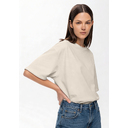 Футболка унисекс оверсайз STAN хлопок/спандекс 260, 41, Молочный,  (11)  (44/XS)