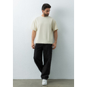 Футболка унисекс оверсайз STAN хлопок/спандекс 260, 41, Молочный,  (11)  (44/XS)