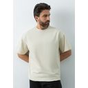 Футболка унисекс оверсайз STAN хлопок/спандекс 260, 41, Молочный,  (11)  (44/XS)