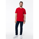 Футболка унисекс STAN, хлопок 150, 51, Красный,  (14)  (44/XS)