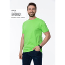 Футболка унисекс STAN, хлопок 150, 51, Ярко-зелёный,  (26)  (44/XS)