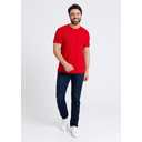 Футболка унисекс STAN хлопок 180, 08U, Красный,  (14)  (44/XS)