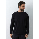 Лонгслив STAN хлопок 240, 304, Чёрный,  (20)  (44/XS)