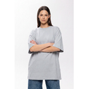 Футболка оверсайз STAN хлопок 180, 306, Стальной серый,  (150)  (44/XS)