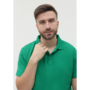 Рубашка поло унисекс  STAN хлопок/полиэстер 185, 04, Зелёный,  (30)  (44/XS)