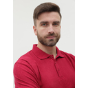Рубашка поло унисекс  STAN хлопок/полиэстер 185, 04, Бордовый,  (66)  (44/XS)