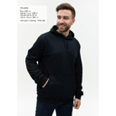 Худи унисекс STAN футер с начёсом 260, 20, Чёрный,  (20)  (40/3XS)
