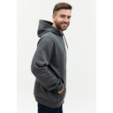 Худи унисекс STAN футер с начёсом 260, 20, Тёмный меланж,  (60/1)  (40/3XS)