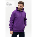 Худи унисекс STAN футер с начёсом 260, 20, Фиолетовый,  (94)  (40/3XS)