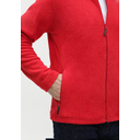 Толстовка унисекс STAN на молнии микрофлис 200, 21, Красный,  (14)  (52/XL)