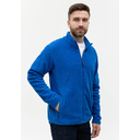 Толстовка унисекс STAN на молнии микрофлис 200, 21, Синий,  (16/1)  (52/XL)