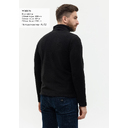 Толстовка унисекс STAN на молнии микрофлис 200, 21, Чёрный,  (20)  (52/XL)