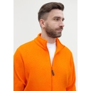Толстовка унисекс STAN на молнии микрофлис 200, 21, Оранжевый,  (28/1)  (52/XL)