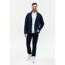 Толстовка унисекс STAN на молнии микрофлис 200, 21, Тёмно-синий,  (46)  (52/XL)