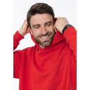 Худи унисекс STAN оверсайз футер без начёса 350, 66, Красный,  (14)  (44/XS)